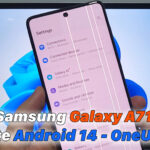 
                Samsung Galaxy A71 Update Android 14 – OneUI 6.1.1            