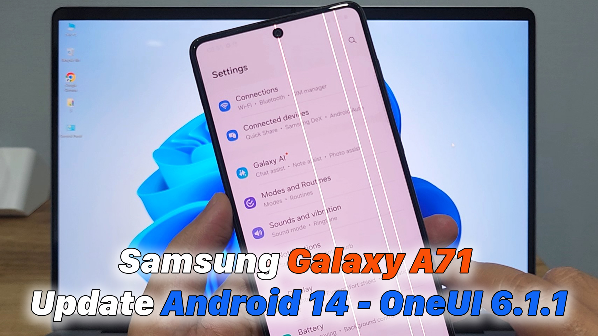 Samsung Galaxy A71 Update Android 14 – OneUI 6.1.1