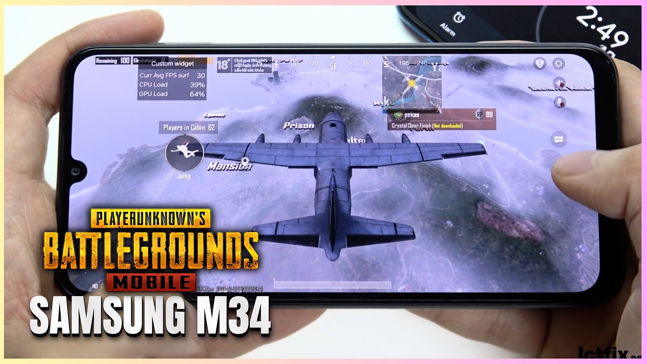
                Samsung Galaxy M34 PUBG Mobile Gaming test Update | Exynos 1280 ,120Hz Display            