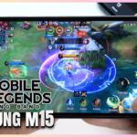 
                Samsung Galaxy M15 Mobile Legends Gaming test MLBB Update | Dimensity 6100+, 90Hz Display            
