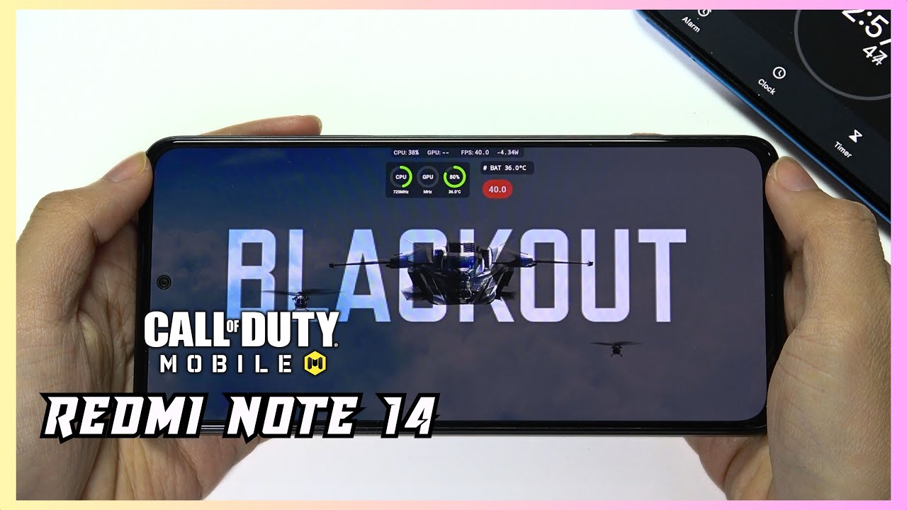 Xiaomi Redmi Note 14 Call of Duty Mobile Gaming test | Helio G99 Ultra, 120Hz Display